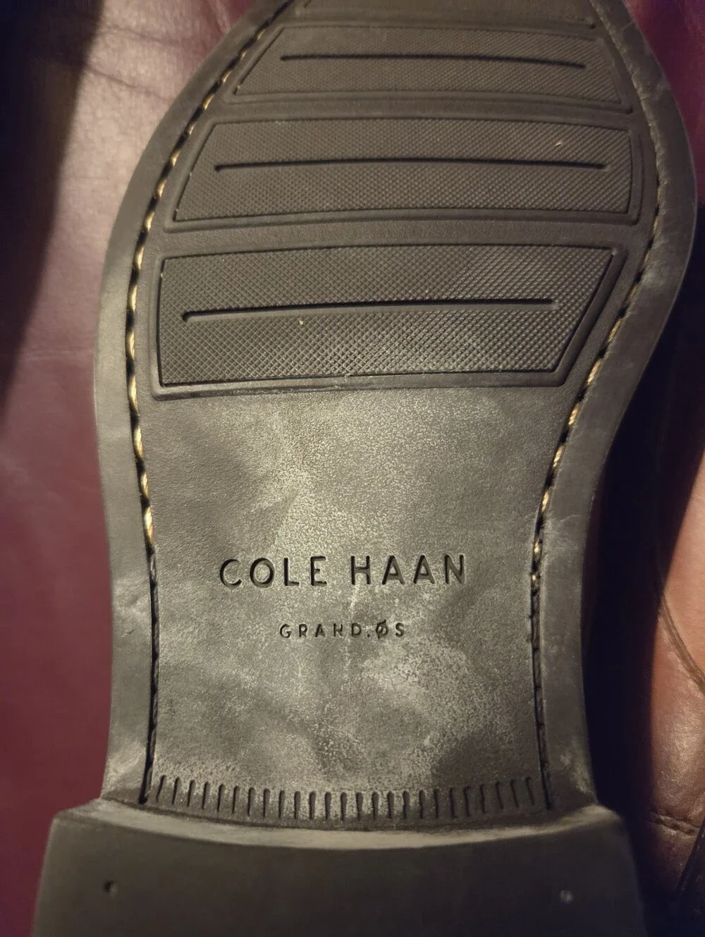 Cole Haan Kennedy Single Monk II Mens 10.5 Woodbury Color Used Shoes Designer